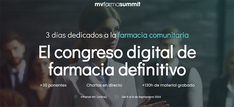 Congreso digital para la farmacia comunitaria (6-8 septiembre)