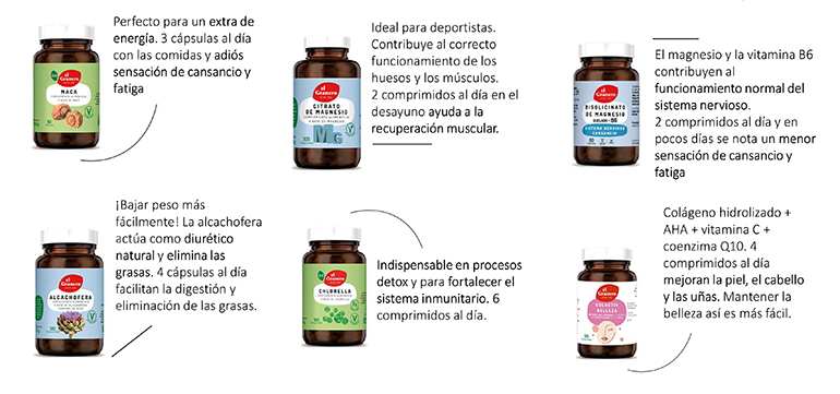 Suplementos que ayudan a mejorar nuestra salud y la vuelta a la rutina