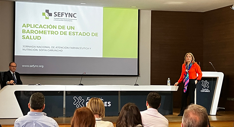 Presentación del Barómetro FontActiv Express en las Jornadas Nacionales de Atención Farmacéutica y Nutrición 