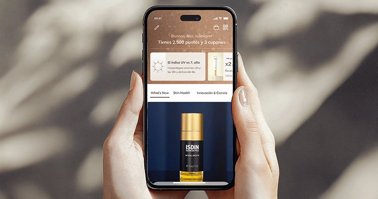ISDIN lanza su app combinando ciencia y tecnología para la salud y el cuidado de la piel